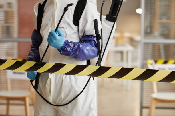 Professional Blood Cleanup technician working in Branchville, NJ